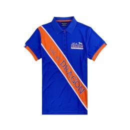 Order Contrasting Color Orange Low Blue Word Logo Design 5 Button Polo Shirts Contrasting Color Flat Machine Cuffs Japanese Equestrian Stadium Horse Racing Competition P1488 Order Contrasting Color Orange Low Blue Word Logo Design 5 Button Polo Shirts Contrasting Color Flat Machine Cuffs Japanese Equestrian Stadium Horse Racing Competition P1488